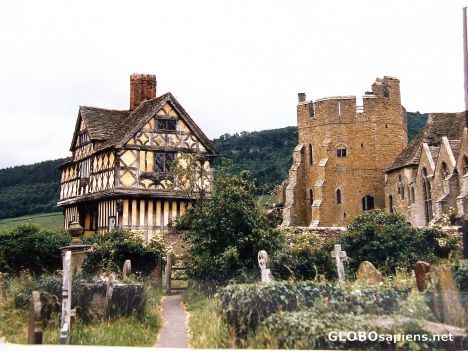 Postcard Stokesy castle