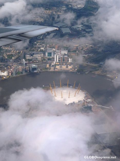 Postcard Another view on the O2