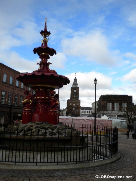 Postcard Fountain..