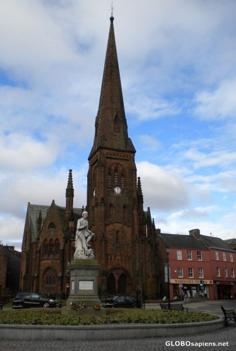 Postcard Greyfriars Church...