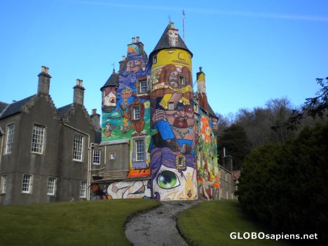 Postcard Kelburn Castle