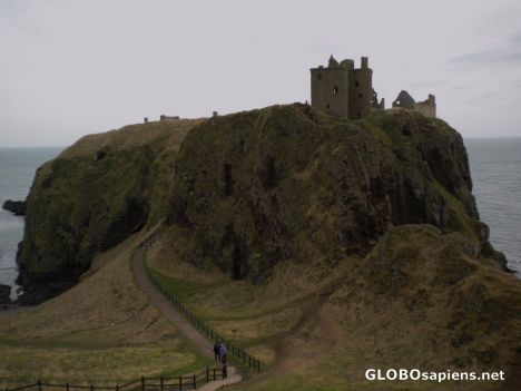 Postcard Dunnottar Castle