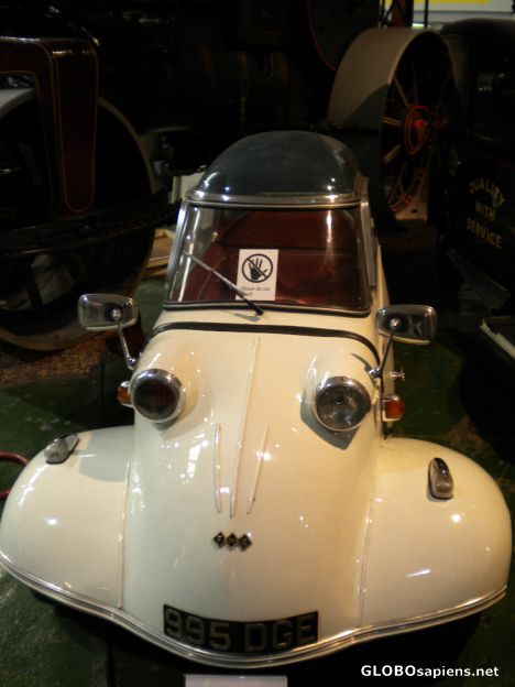 Postcard Bubble Car