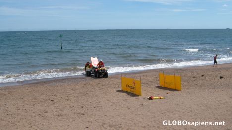 Postcard The Lifeguards! Teignmouth.