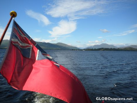 Postcard Red Ensign