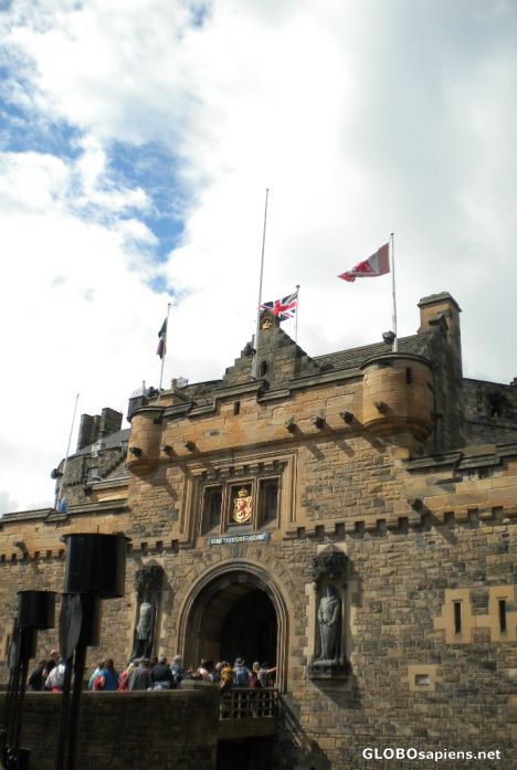 Postcard Castle Gate