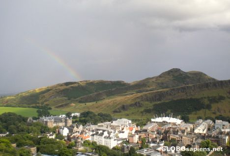 Postcard Arthur's Seat