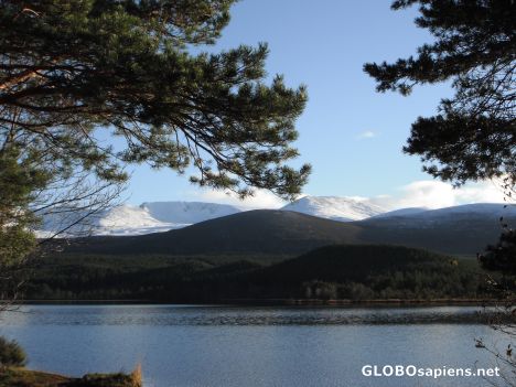 Postcard Loch Morlich 2