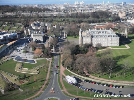 Postcard Palace of Holyroodhouse