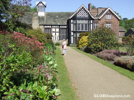 Postcard Rufford Hall