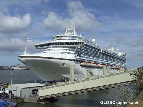 Postcard Cruise Ship