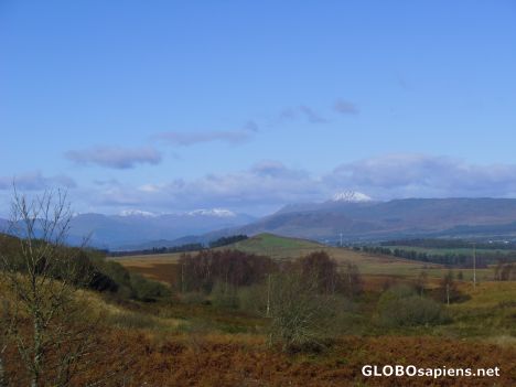 Postcard Auchineden Hill