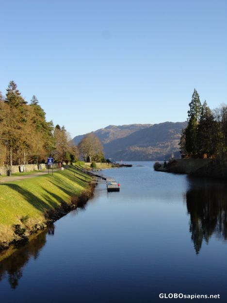 Postcard Caledonian Canal