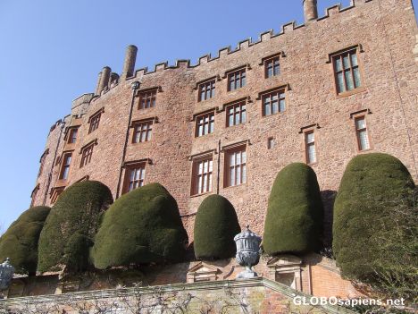 Postcard Powys castle
