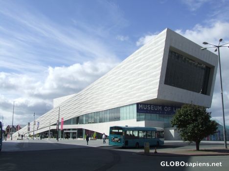 Postcard New Liverpool World museum