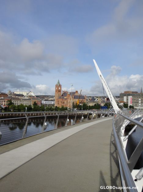 Postcard The Peace Bridge