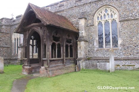Postcard Church Porch