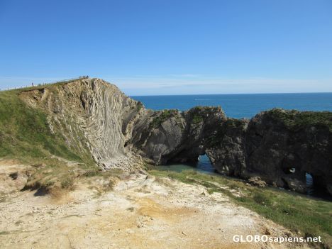 Postcard Stair Hole