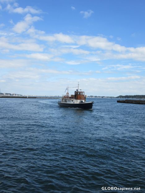 Postcard The harbour