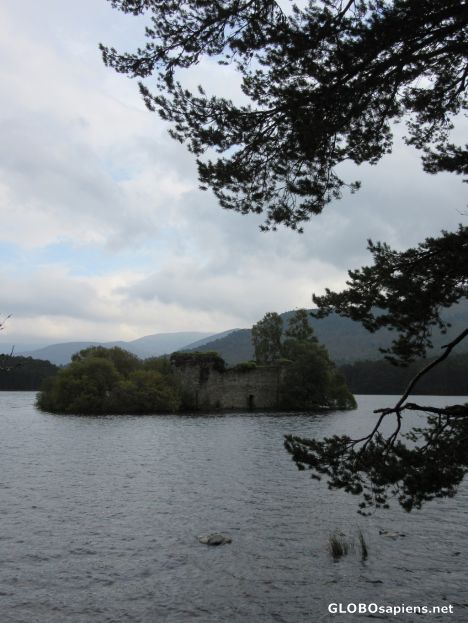 Postcard Loch of the Island