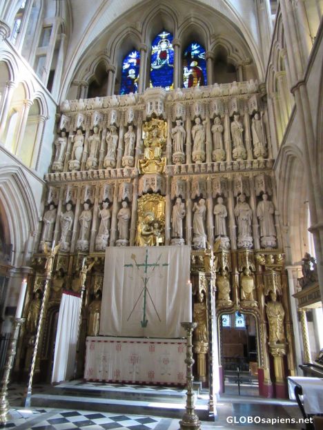 Postcard Cathedral interior