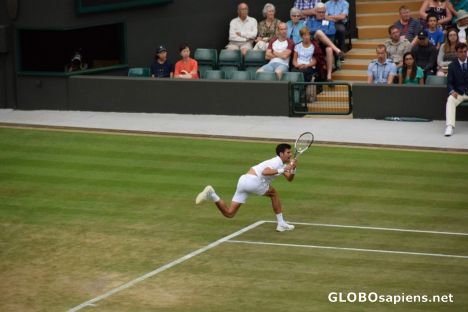 Postcard A day at wimbledon