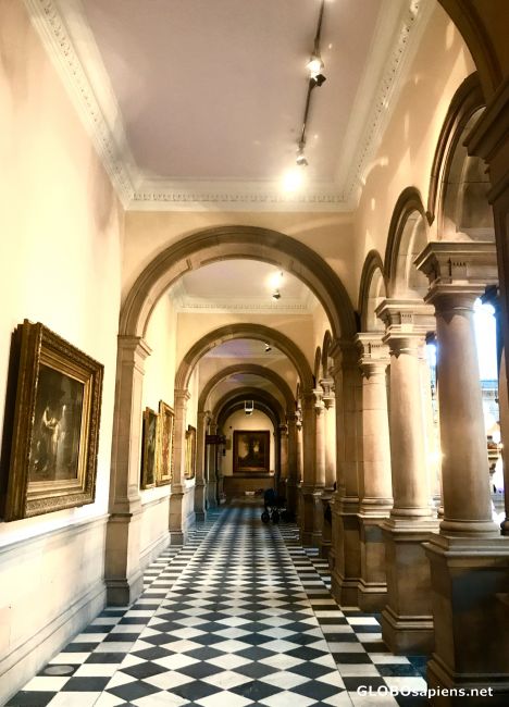 Postcard Glasgow - museum