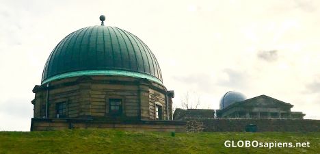 Postcard Carlton Hill in Edinburgh