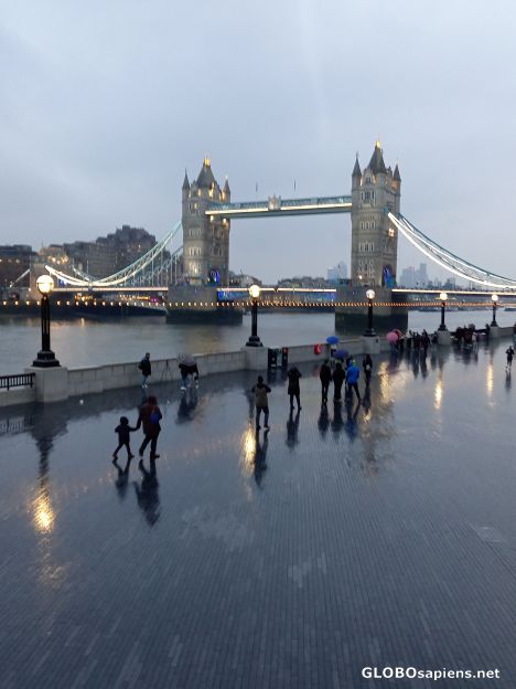 Postcard Tower Bridge