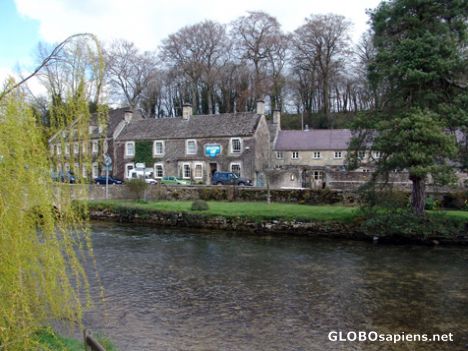 Postcard The Swan Hotel, Bibury, Gloucestershire