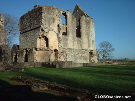 Postcard Old ruins in Minster Lovell,near Witney