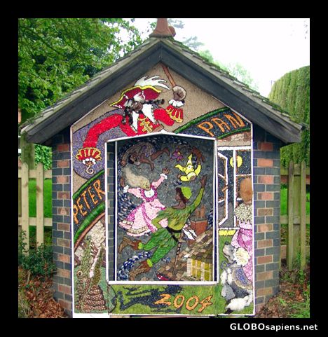 Postcard Newborough Well Dressing 2004