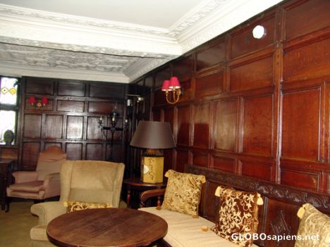 Postcard Feathers Hotel writing room