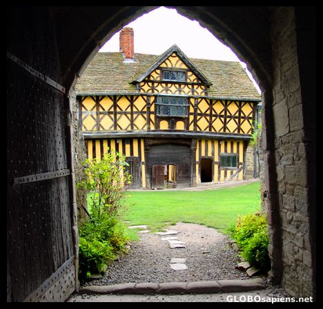 Postcard Stokesey Castle & Manor House
