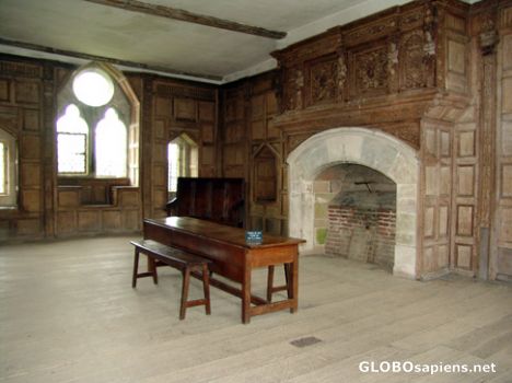 Postcard Interior Stokesay Castle