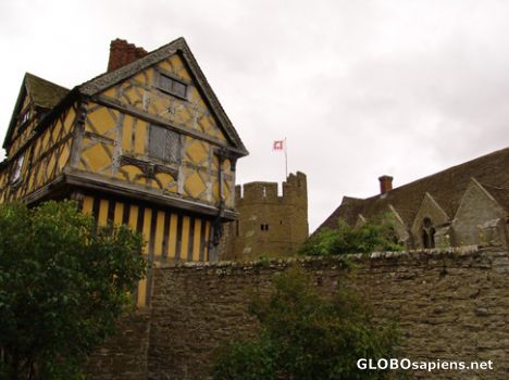 Postcard Stokesay Castle & Manor
