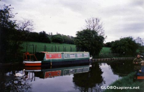 Postcard Narrow Boat