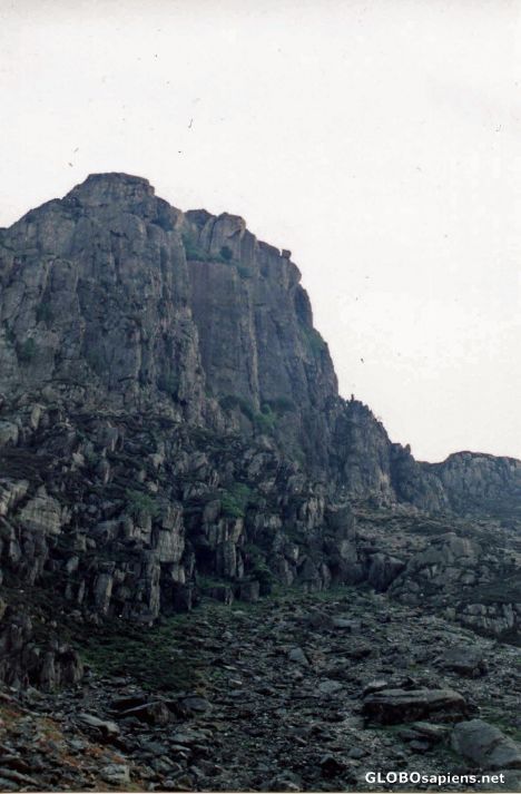 Postcard LLanberis Pass