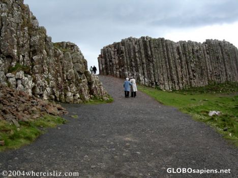 Postcard Giant's Causeway, Northern Ireland