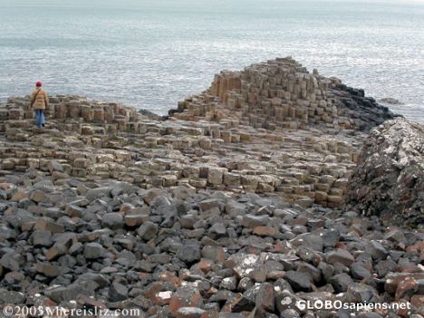 Postcard Giant's Causeway, Northern Ireland