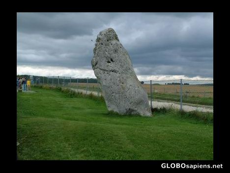 Postcard heel stone