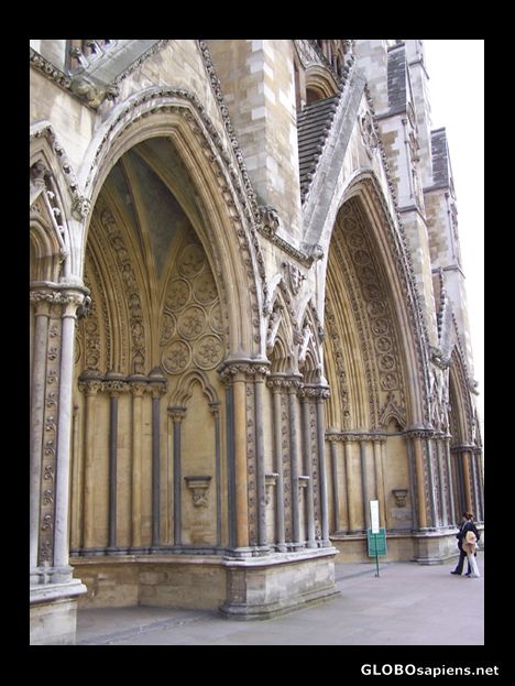 Postcard Westminster Abbey