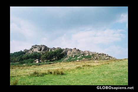 Postcard The Roaches, rock climbing heaven