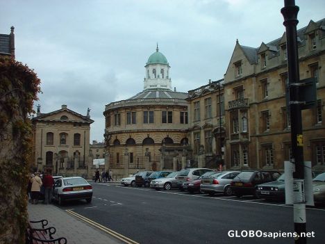 Postcard Sheldonian Theatre, Oxford, England