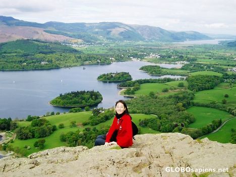 Postcard Derwentwater, Lake District
