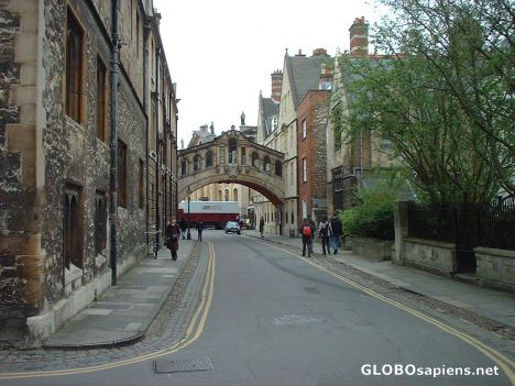 Postcard Bridge of Sighs, Oxford, England