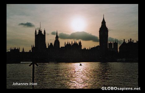 Postcard Houses of Parliament