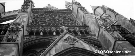 Postcard Westminster Abbey