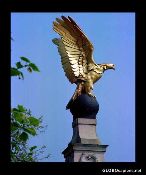 Postcard WW2 monument, London