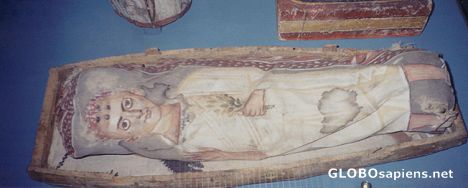 Postcard Mummy from the British Museum